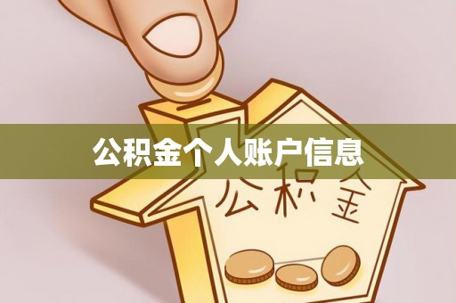 鱼池公积金个人账户信息