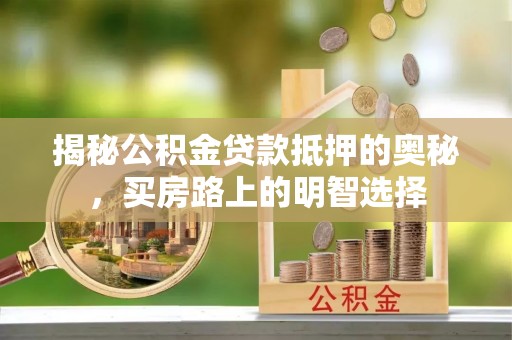鱼池揭秘公积金贷款抵押的奥秘，买房路上的明智选择