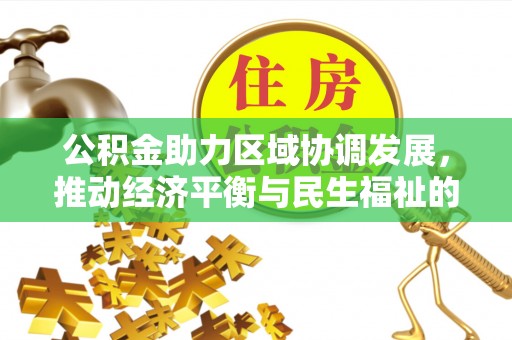 鱼池公积金助力区域协调发展，推动经济平衡与民生福祉的双赢之道