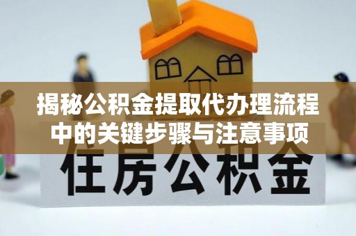 鱼池揭秘公积金提取代办理流程中的关键步骤与注意事项