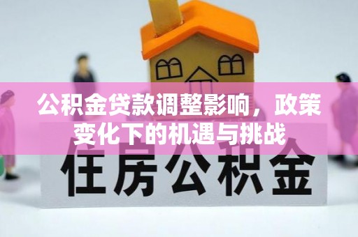 鱼池公积金贷款调整影响，政策变化下的机遇与挑战