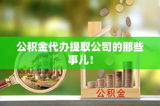 鱼池公积金代办提取公司的那些事儿！
