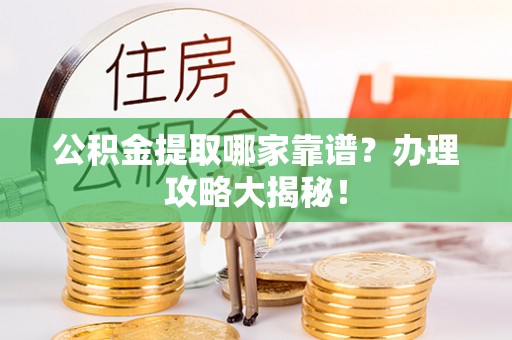 鱼池公积金提取哪家靠谱？办理攻略大揭秘！