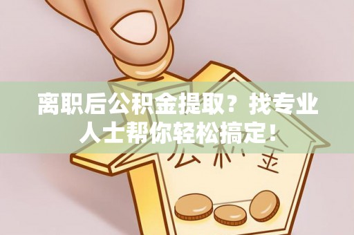 鱼池离职后公积金提取？找专业人士帮你轻松搞定！