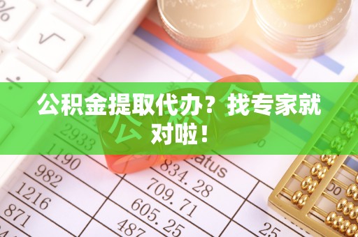 鱼池公积金提取代办？找专家就对啦！