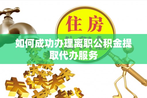 鱼池如何成功办理离职公积金提取代办服务