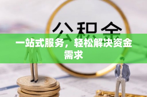 鱼池一站式服务，轻松解决资金需求